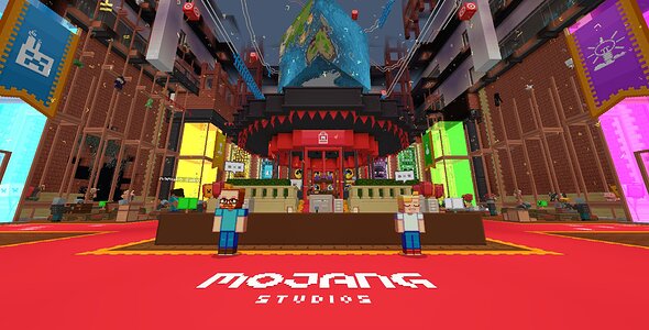 Mojang诡异办公室-基岩版限时活动服资源包